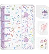 Amazon.co.jp: GOKEI 透明バインダー シール手帳 プラバン M5サイズ